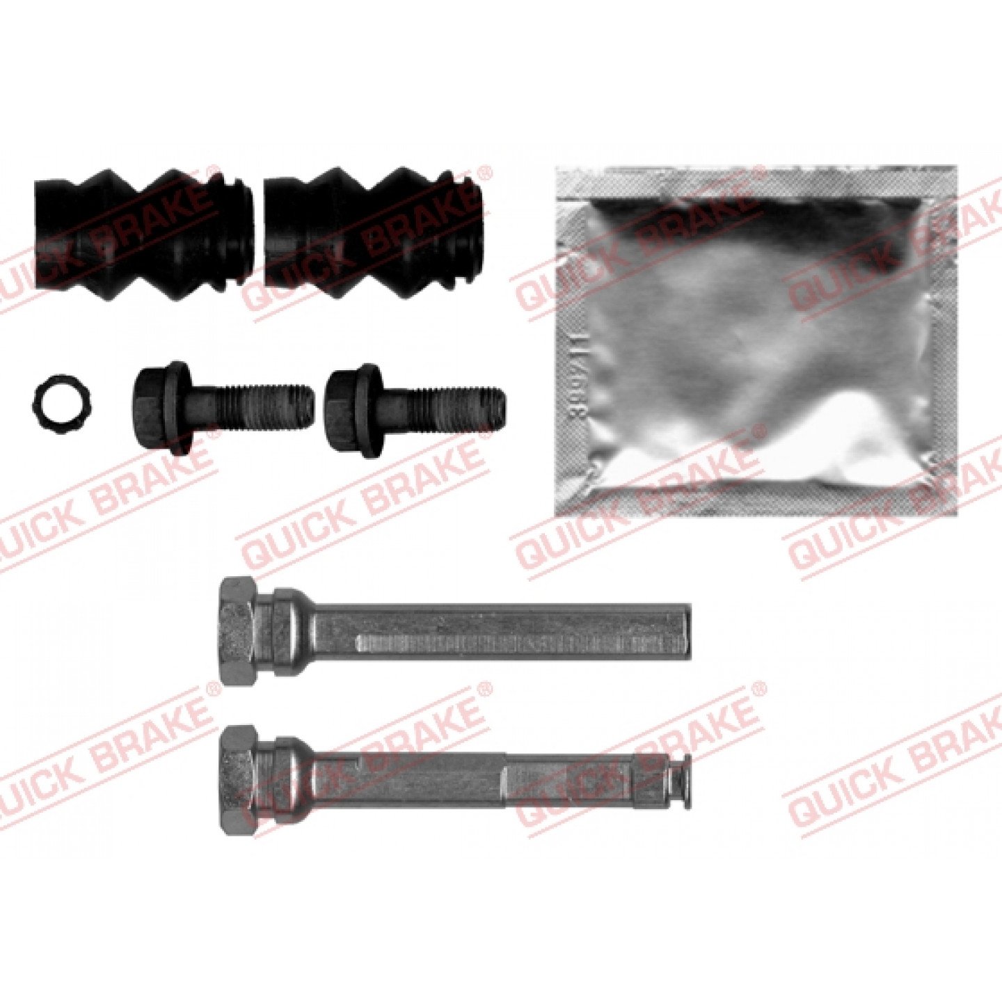 Guide Sleeve Kit Brake Caliper QUICK BRAKE 113 0006X Trodo