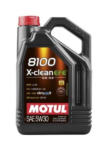Motoröl MOTUL 8100 X-CLEAN EFE 5W30 5L