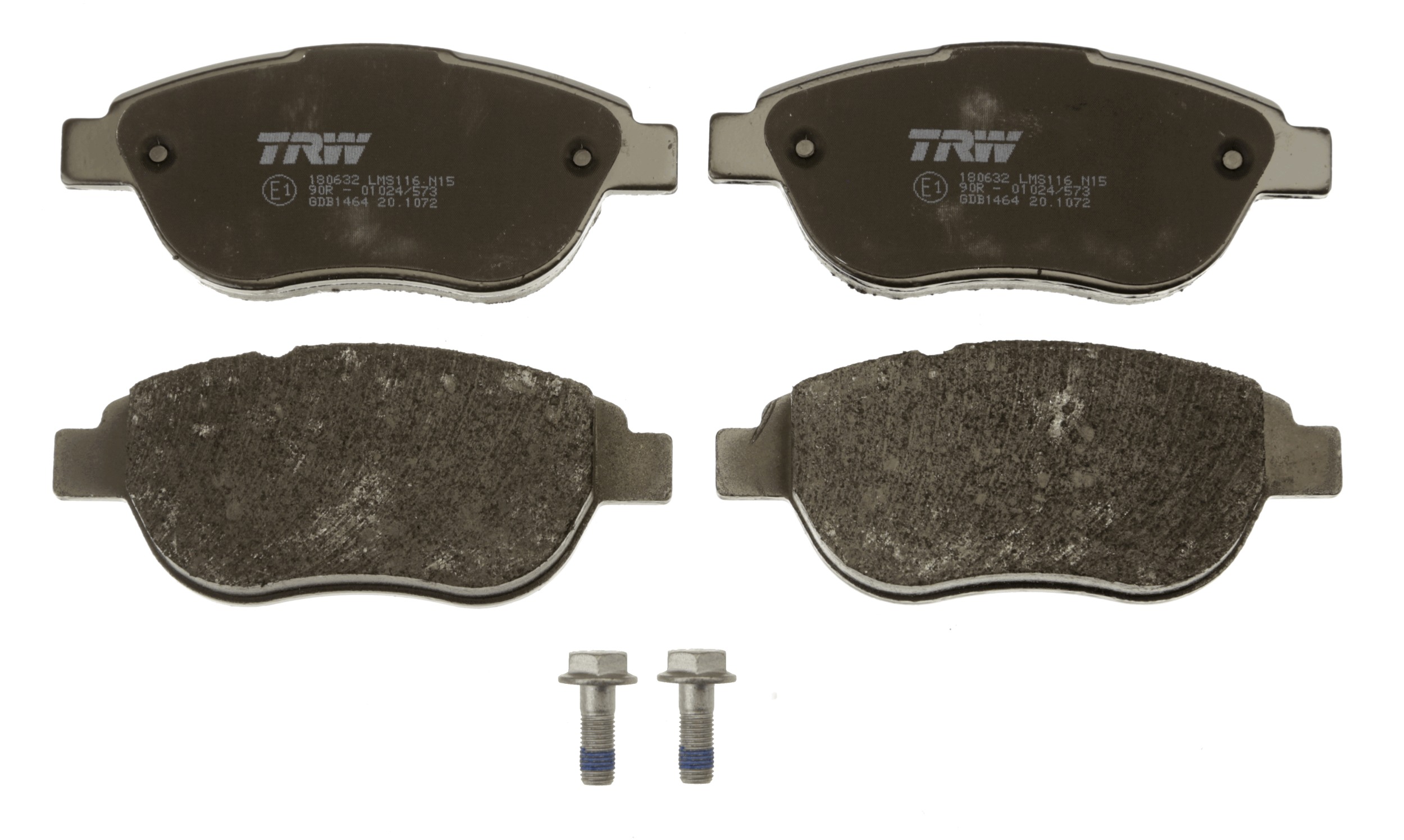 Trw GDB1464 Pastiglie Freno Set Di 4 Para Citroen C3 I (Fc_, Fn_) 2002-2013 Assale Anteriore E Altri Veicoli - 2