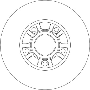 Discofreno Trw DF4273BS - 2