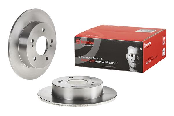 Brembo 08.5737.20 - Disco Freno (Set Di 2) - Posteriore - 2