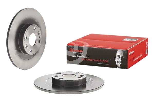 Brembo 08.C135.11 - Disco Freno Con Verniciatura Uv (Set Di 2) - Posteriore - 2