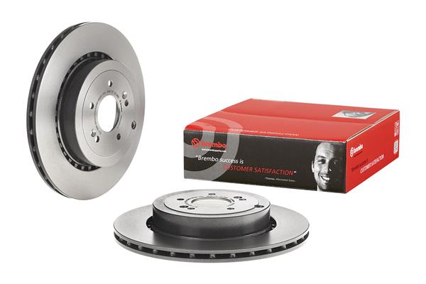 Brembo 09.D028.11 - Disco Freno Posteriore Con Rivestimento Uv. Set Di 1 Disco - 2