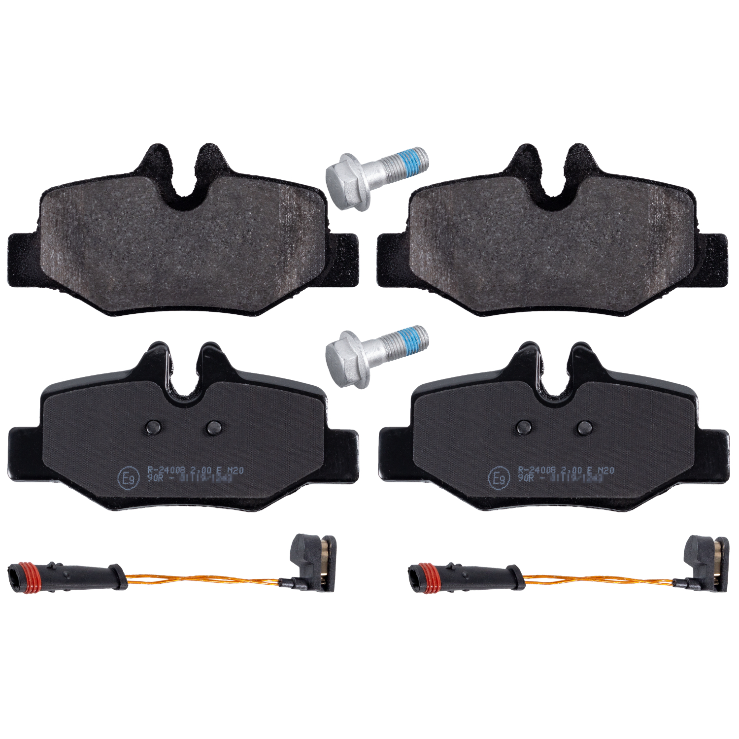 Febi Bilstein Kit Pastiglie Freni Posteriore Con Contatto Segnalazione Usura 16535