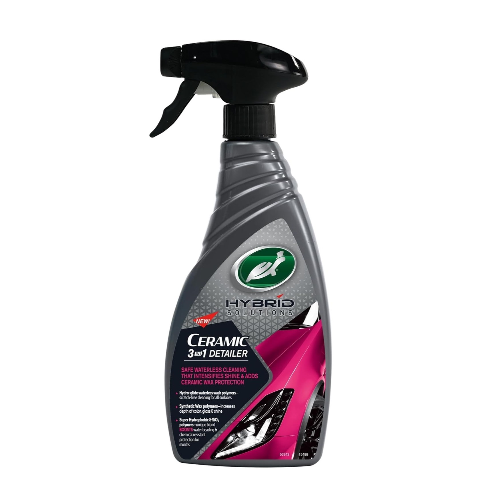 Wachs TURTLE WAX HYBRID SOLUTIONS CERAMIC 3IN1 DETAILER 500ML