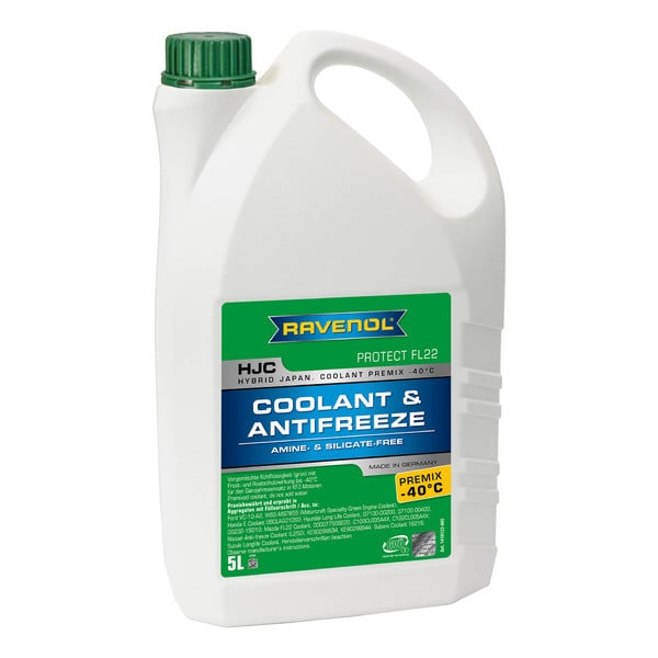 Frostschutz RAVENOL HJC Coolant Premix -40C 5L