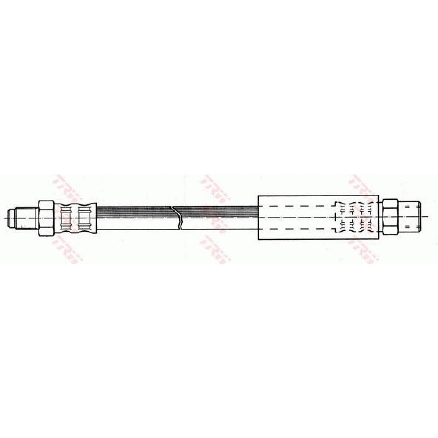 Febi-Bilstein 33462 Tubo Freno Flessibile Posteriore Per Volvo (Sx/Dx) – Qualità OE - 4