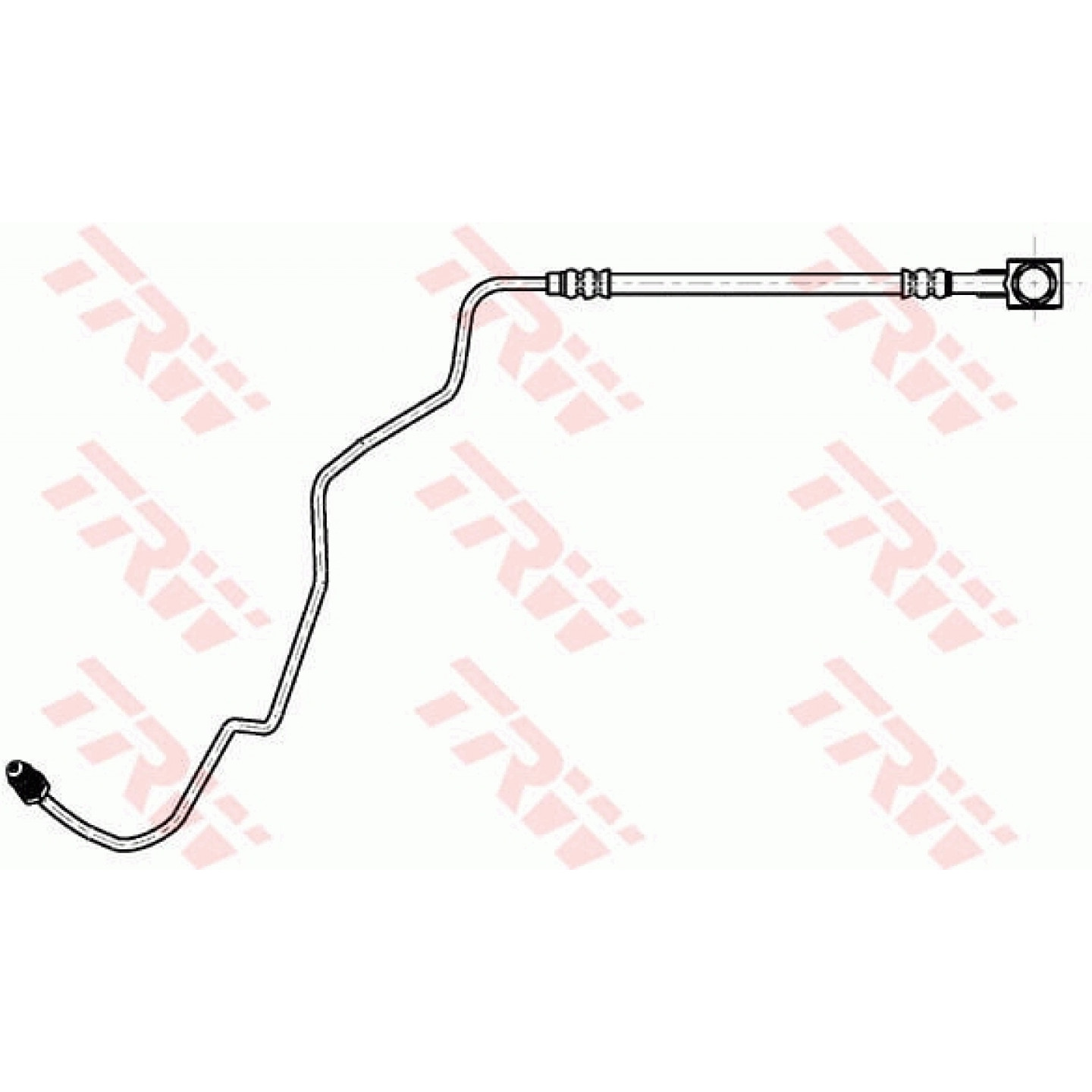 TRW Automotive AfterMarket PHD501 Tubo flessibile del freno