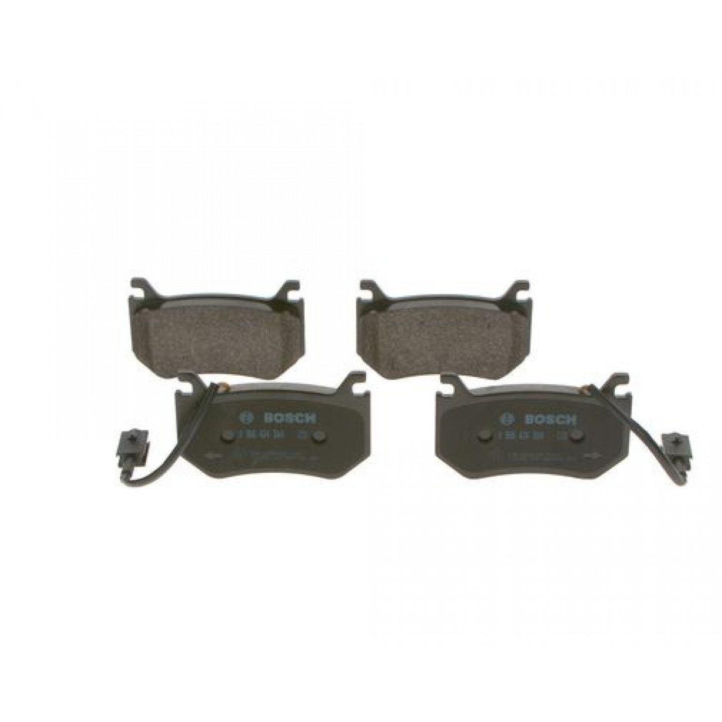 Bosch 0986424313 Kit Pastiglie Freno A Disco – Per Toyota Land Cruiser, Mitsubishi Pajero, Altezza 44mm, Larghezza 116mm