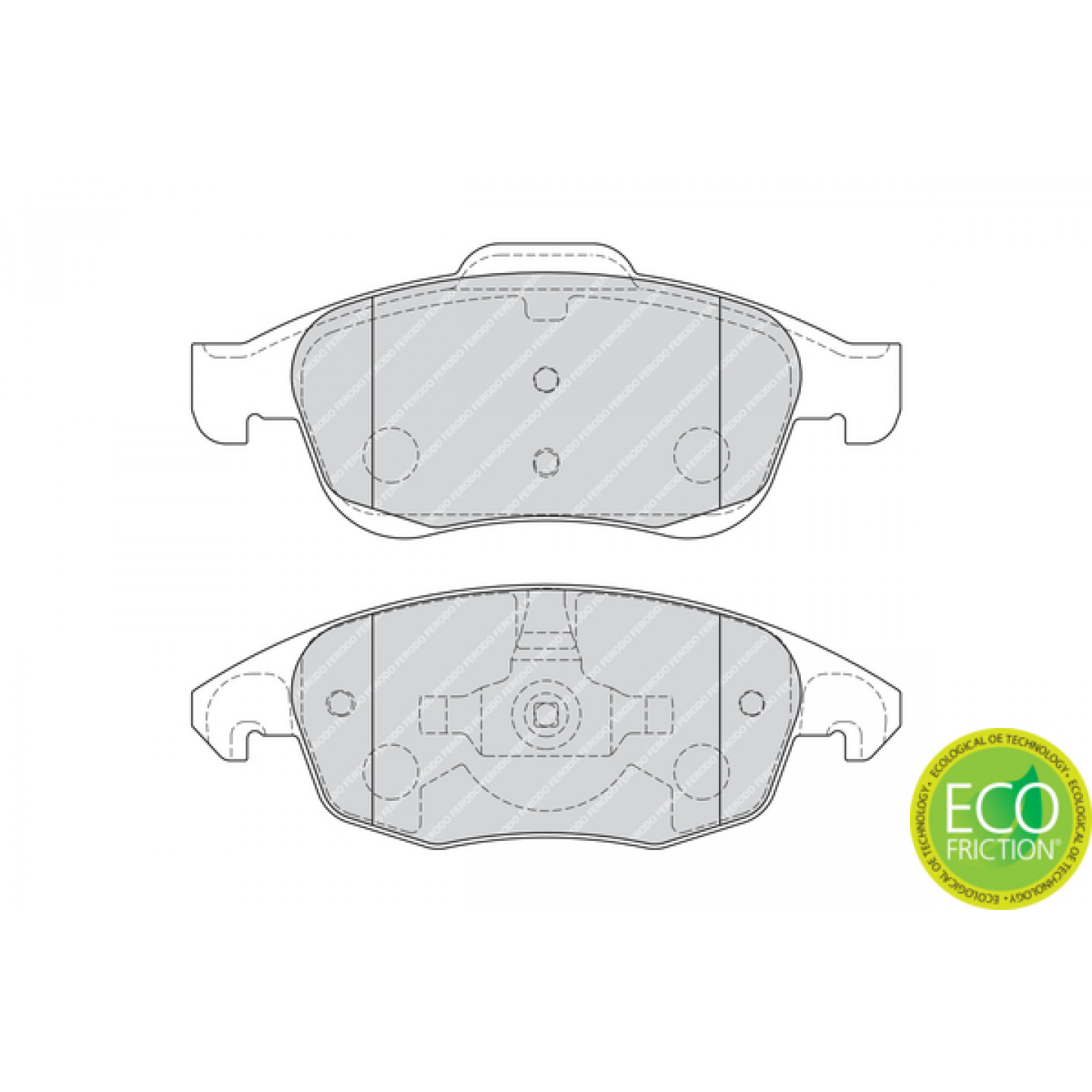 Kit Pastiglie Freno Anteriori Blue Print ADP154201 Per Peugeot, Citroën - Compatibile Con Partner, Berlingo, 5008, C4 Picasso E Altri Modelli - 6