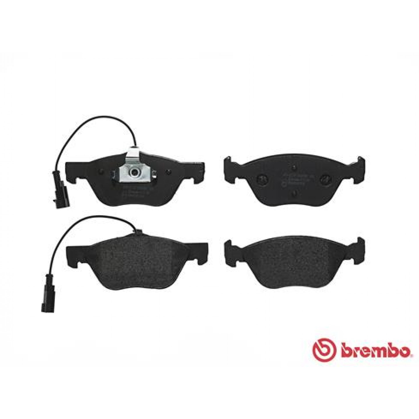 Brembo P 23 116 Pastiglia Freno Anteriore – Con Indicatore Usura, Compatibile Sistema Teves, Dimensioni 155x61x19 Mm, WVA 21637/23222