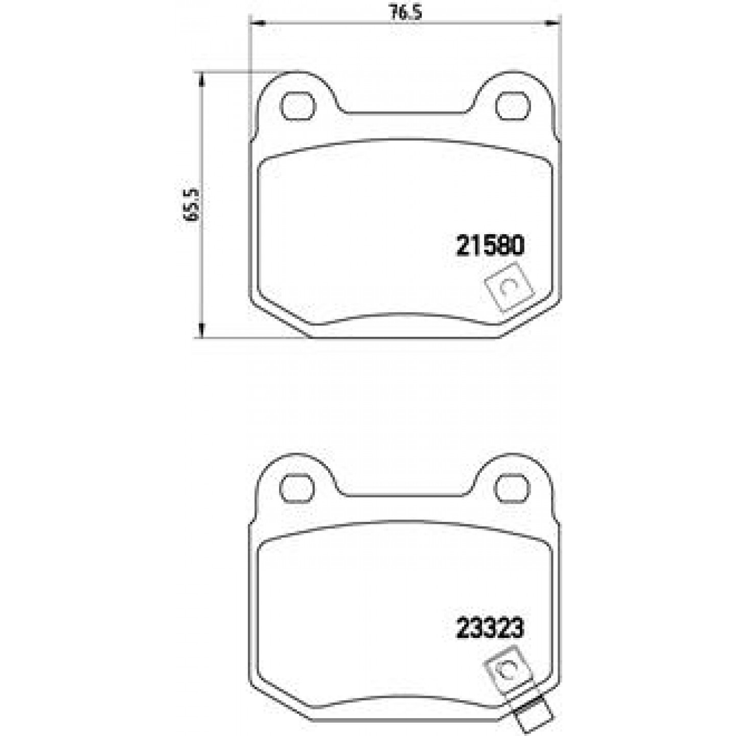 Pastillas De Freno Brembo P 56 048 – Alta Calidad, Nuevas, Medidas: 65.5 X 14.3 Mm