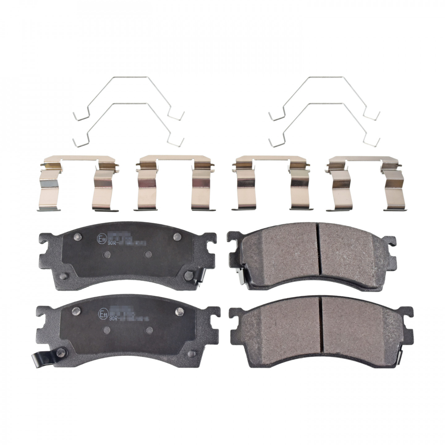 FEBI BILSTEIN Kit Pastiglie Freno Anteriori 16198 Con Sensore Usura - Compatibile Con Mazda E Ford