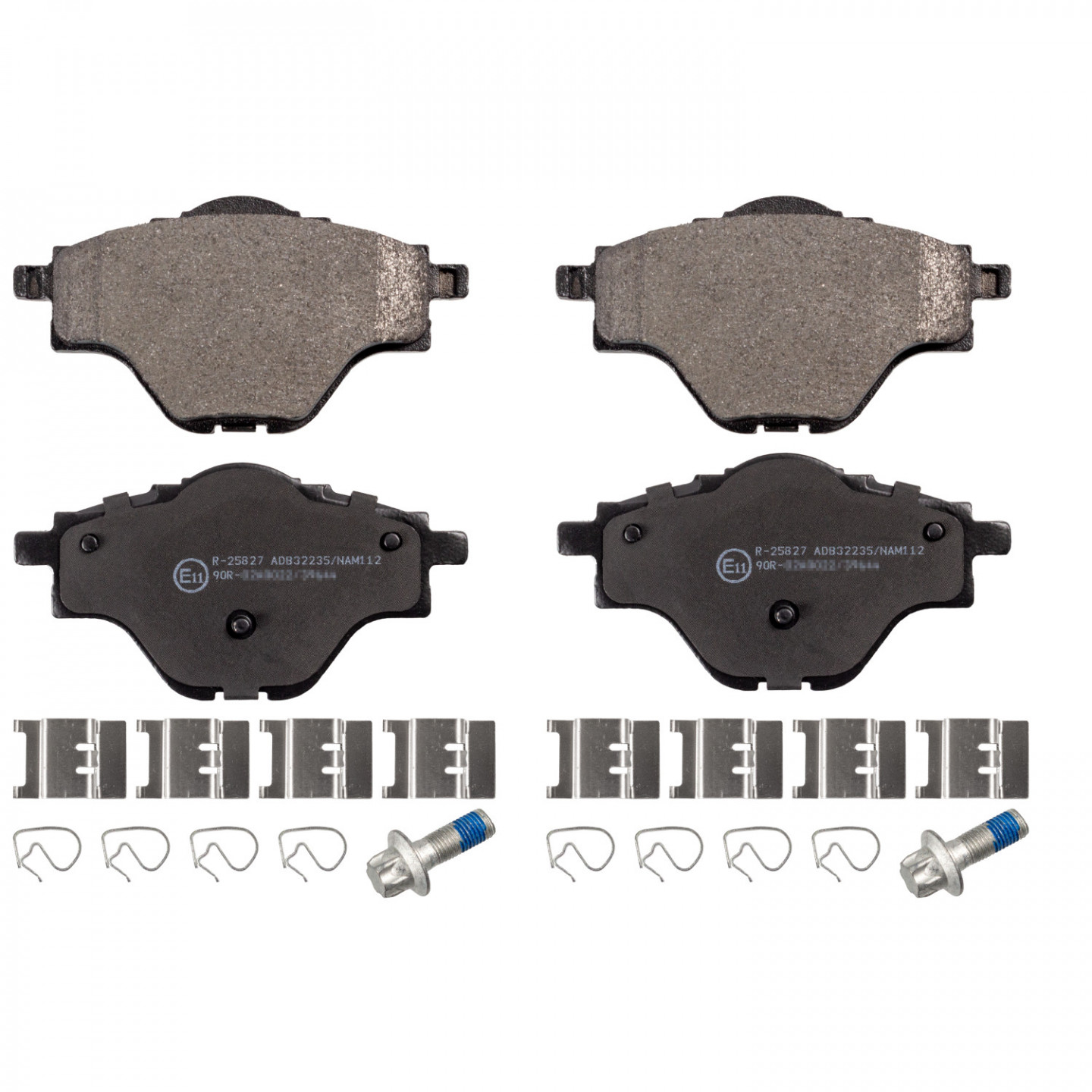 Freni Auto ACDelco 14D1352CH - Pastiglie Freni Posteriori Ceramiche Advantage Per Disco Ricambi Freni Auto