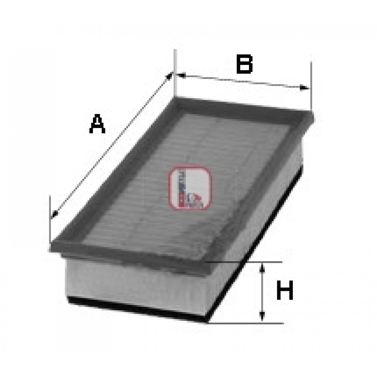 Luftfilter SOFIMA S 0080 A