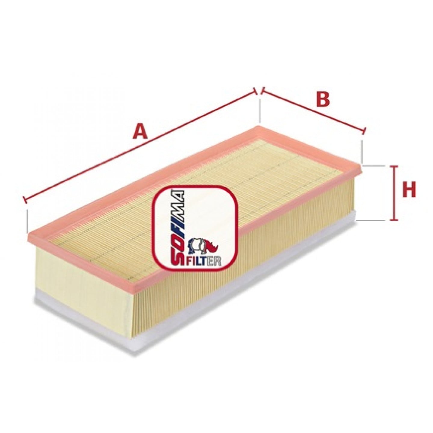 Luftfilter SOFIMA S 0333 A