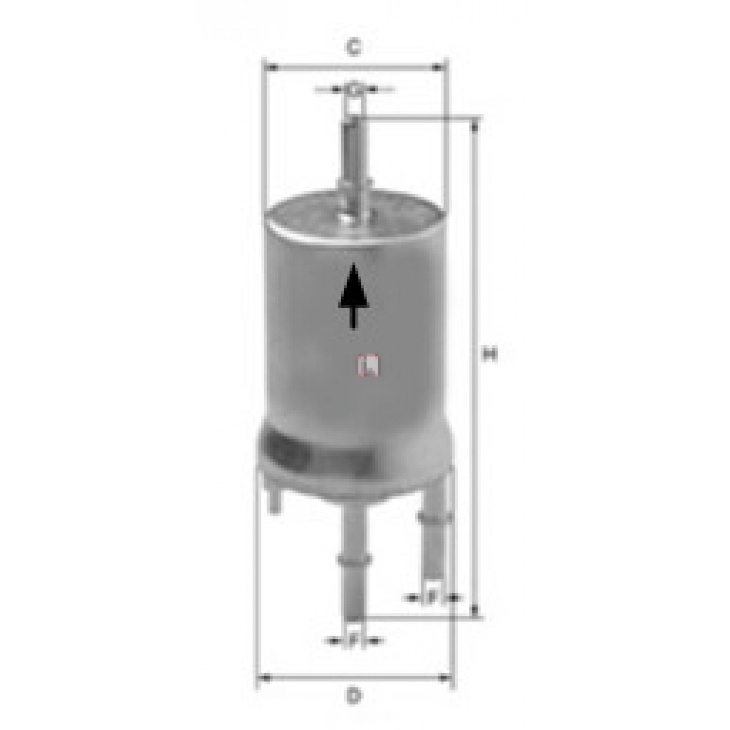 Kraftstofffilter SOFIMA S 1840 B
