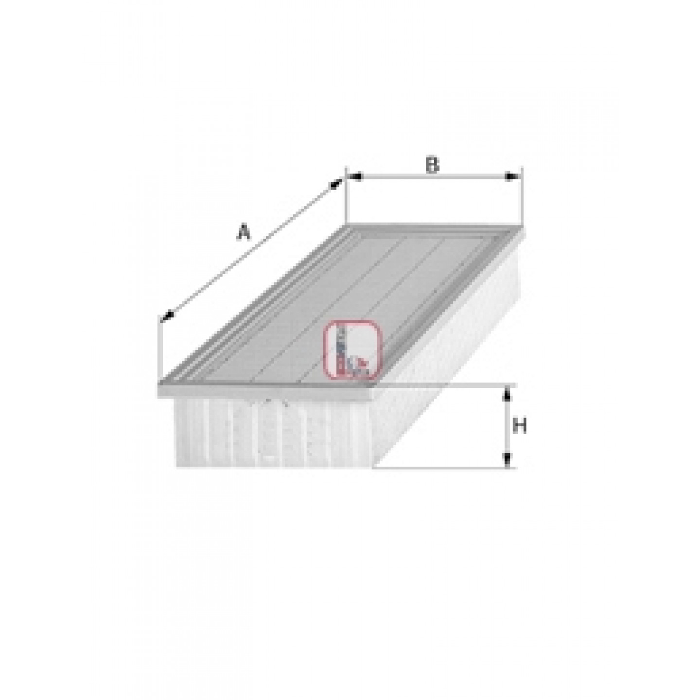 Luftfilter SOFIMA S 3106 A