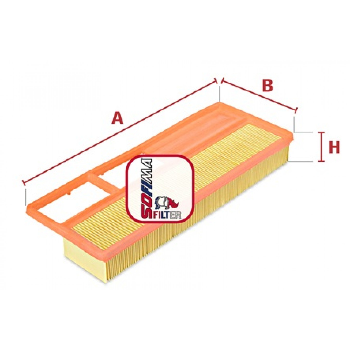 Luftfilter SOFIMA S 3265 A