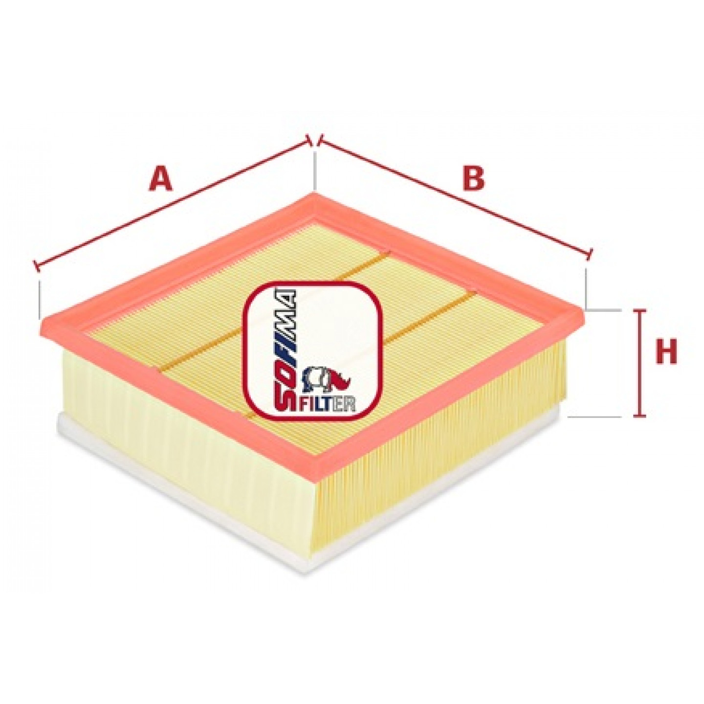 Luftfilter SOFIMA S 3297 A