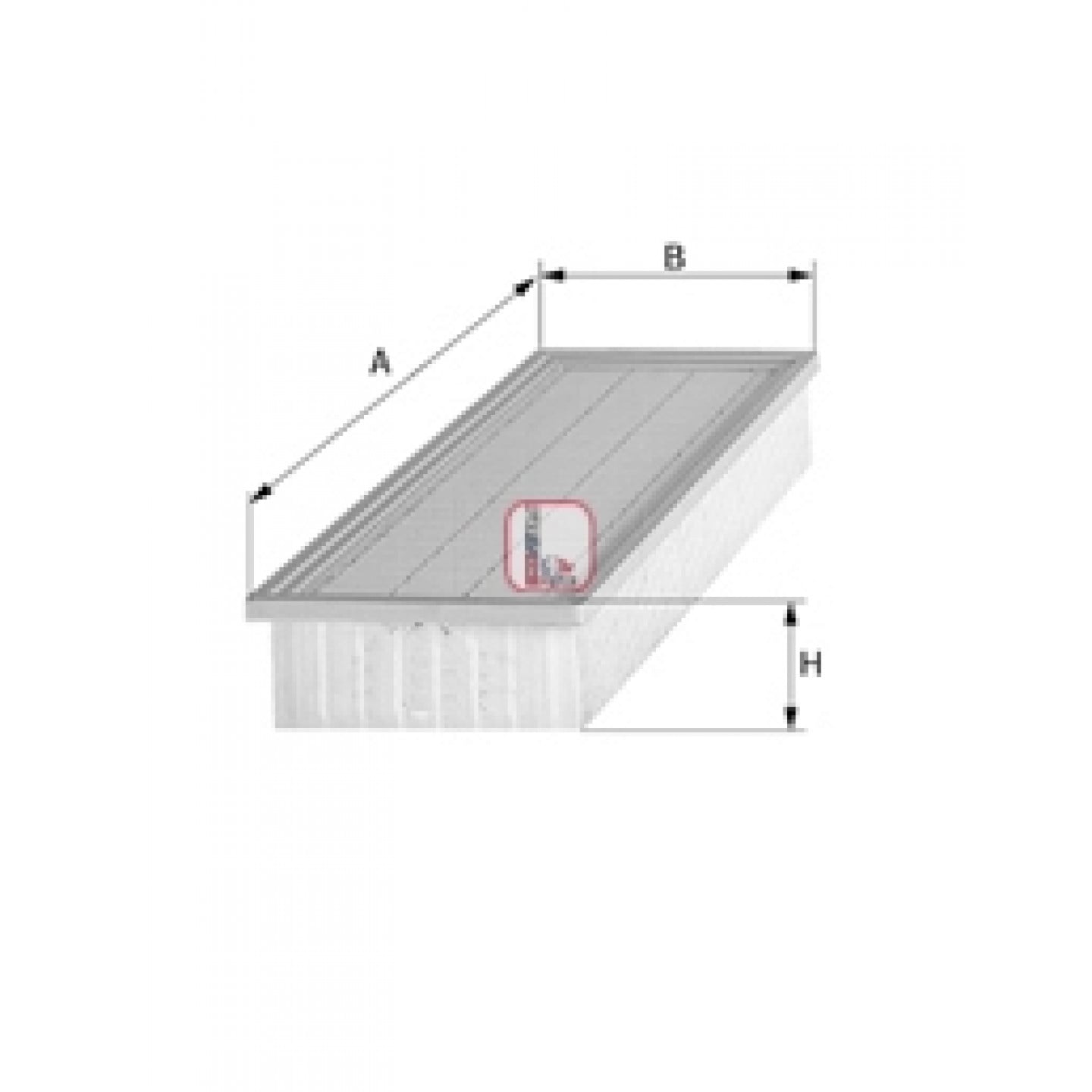Luftfilter SOFIMA S 3353 A