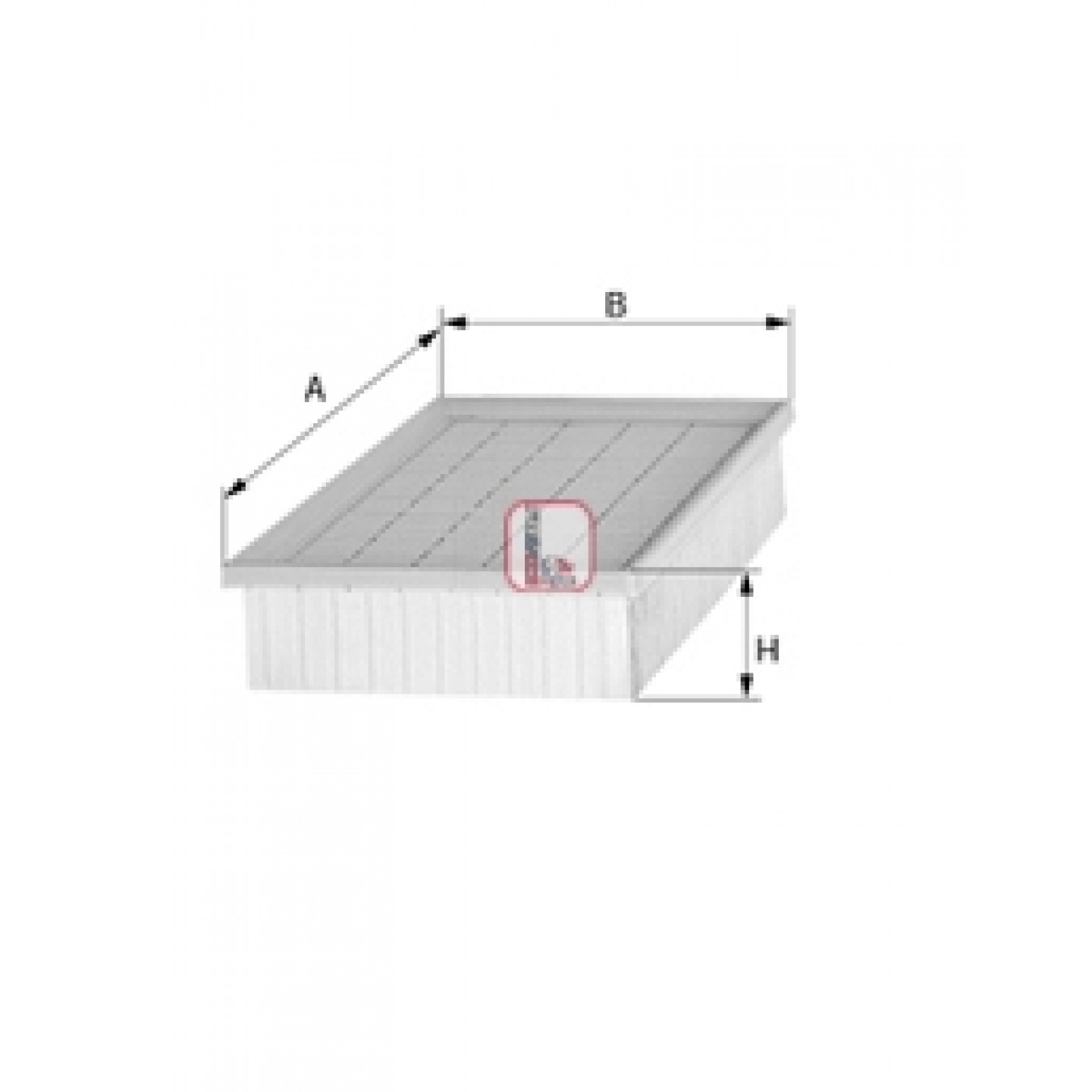 Luftfilter SOFIMA S 3371 A