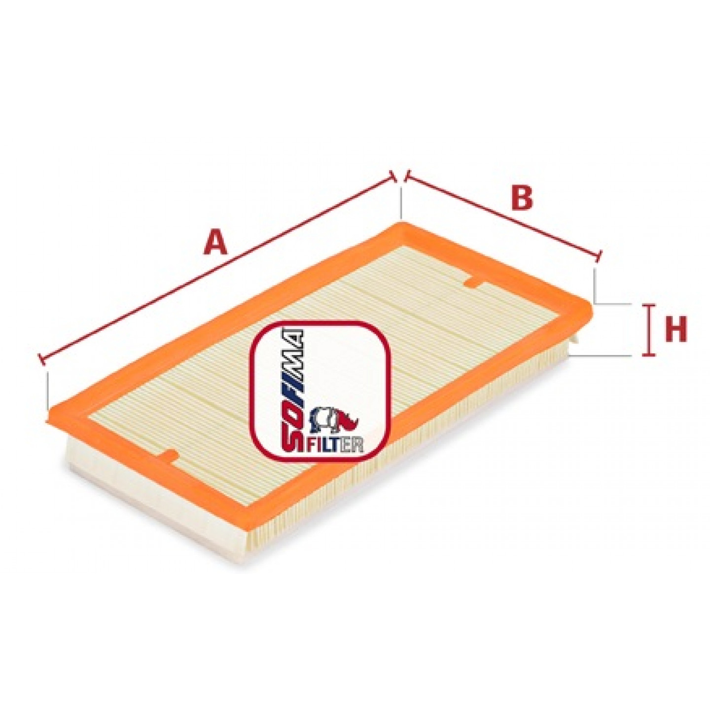 Luftfilter SOFIMA S 3376 A