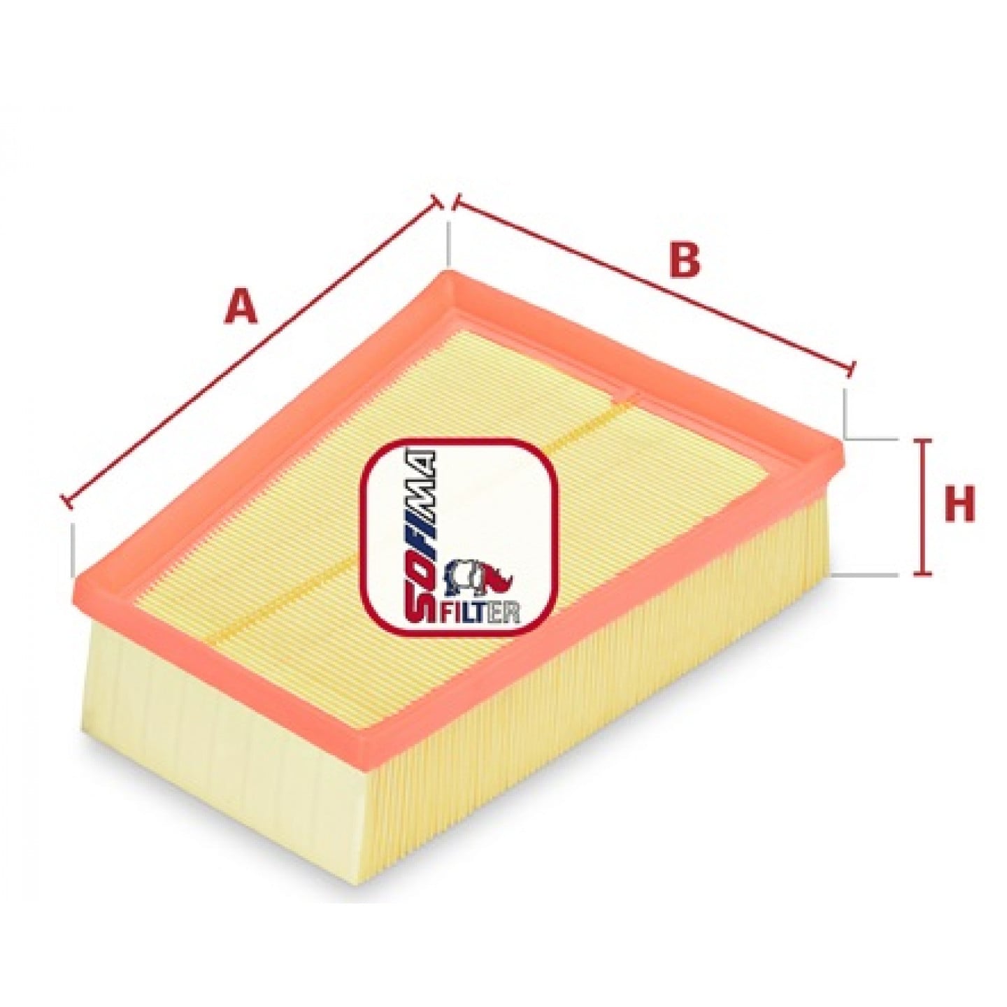 Luftfilter SOFIMA S 3417 A