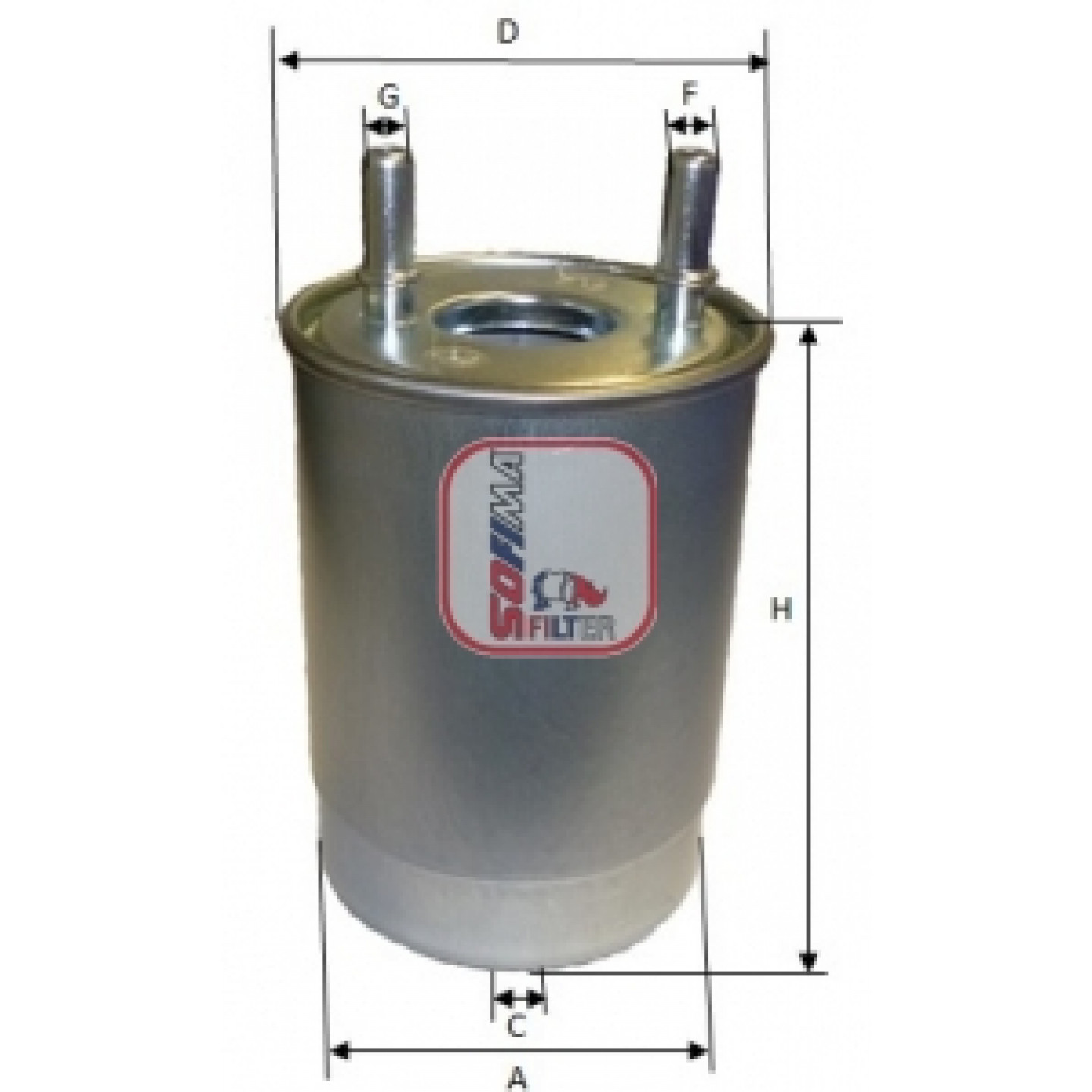 Filtro combustible SOFIMA S 4113 NR