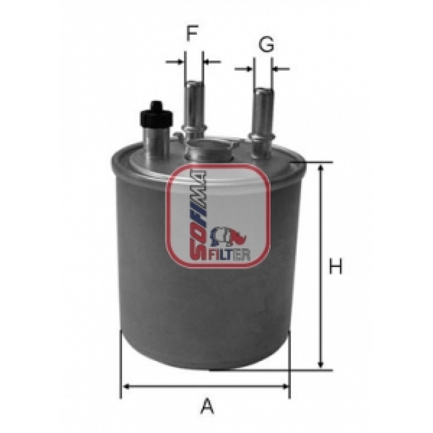 Filtro combustible SOFIMA S 4114 NR
