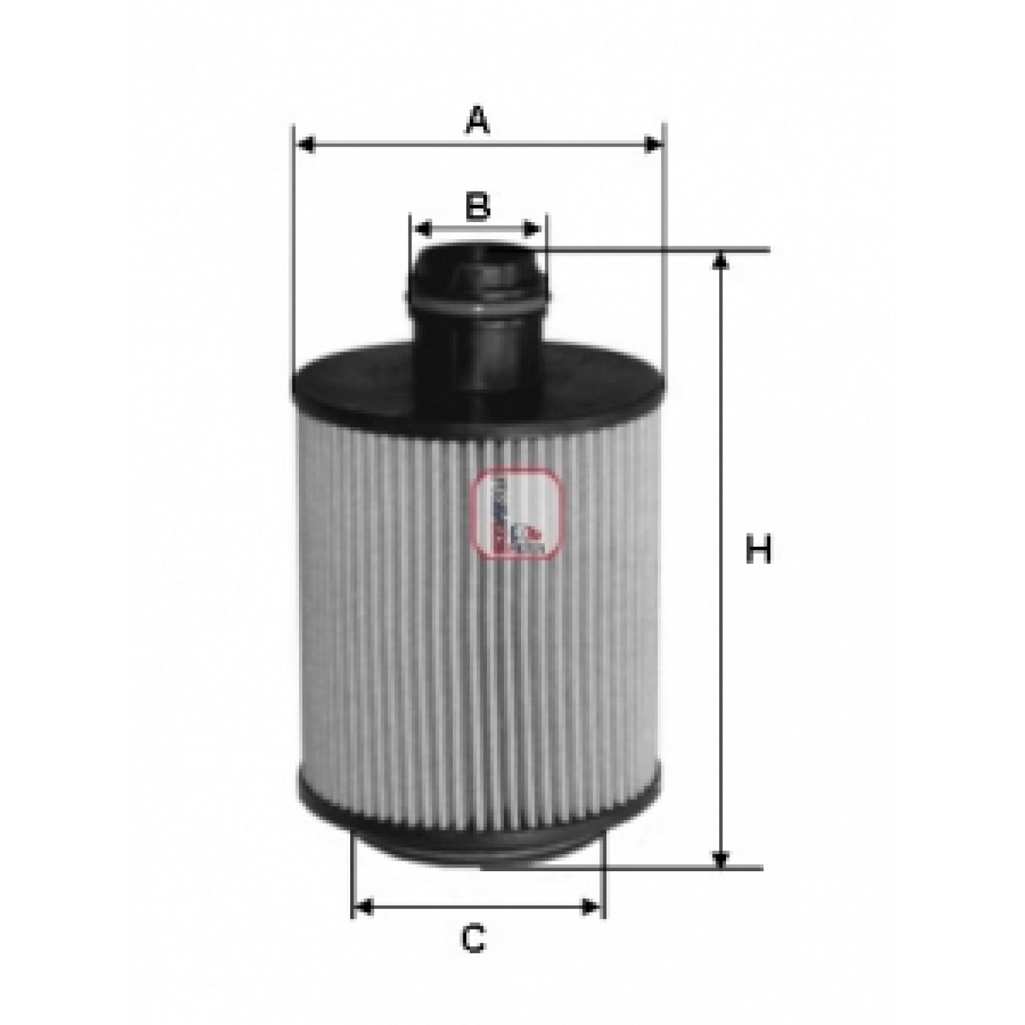 Filtro de aceite SOFIMA S 5061 PE