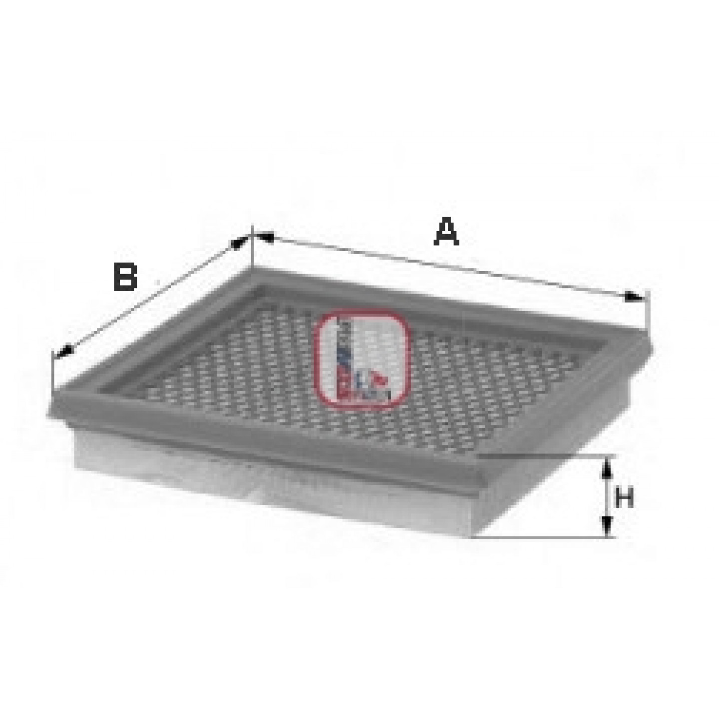 Luftfilter SOFIMA S 8020 A