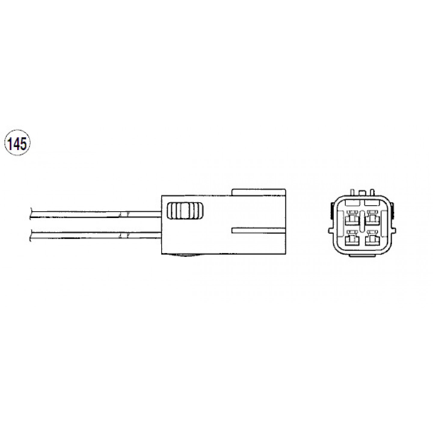 Sonda lambda NGK 90907