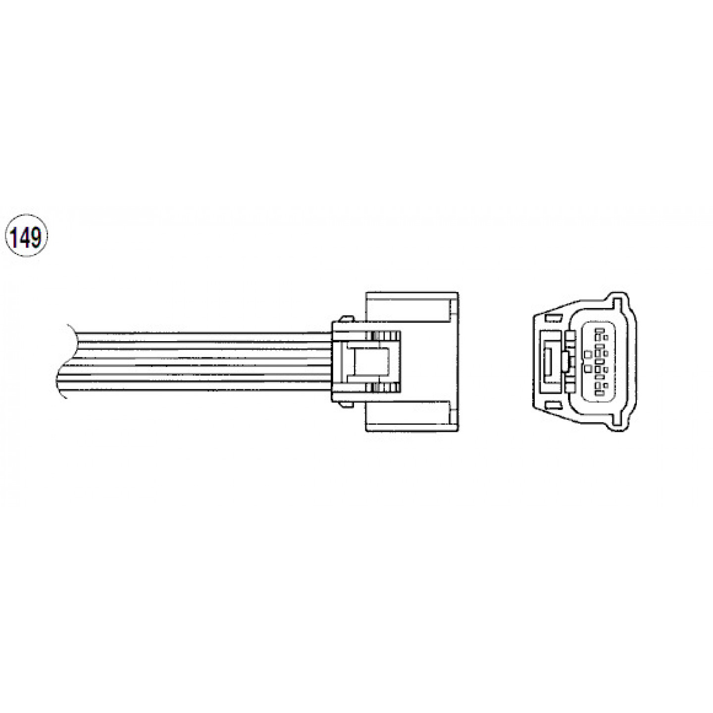 Sonda lambda NGK 90848