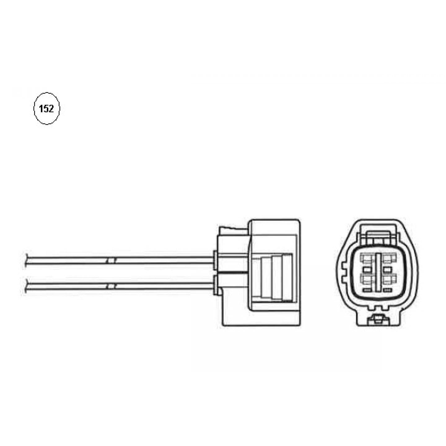 Sonda lambda NGK 95766