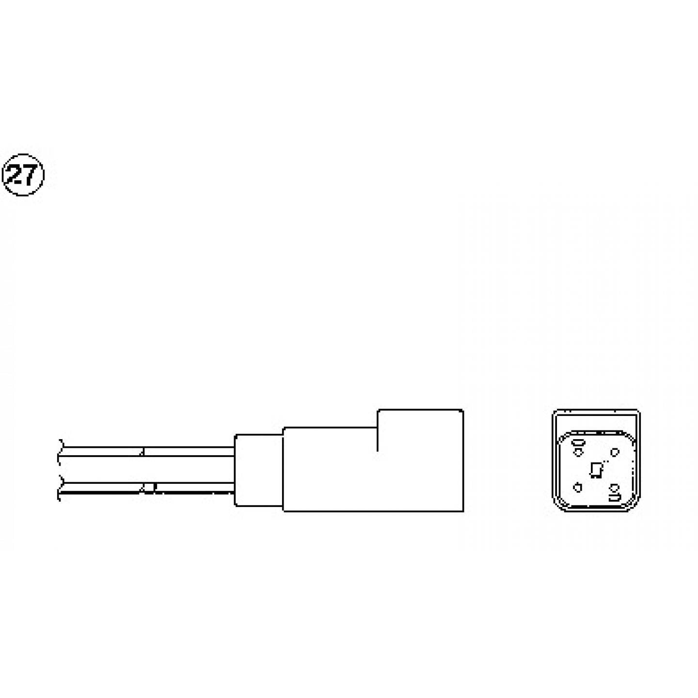 Lambda sonda NGK 95666