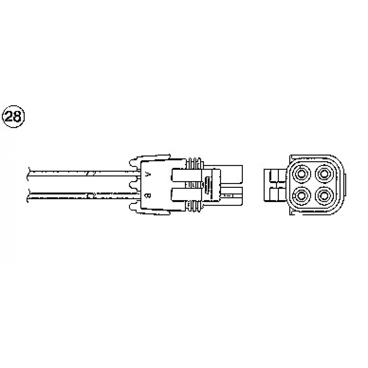 Lambda sonda NGK 97440