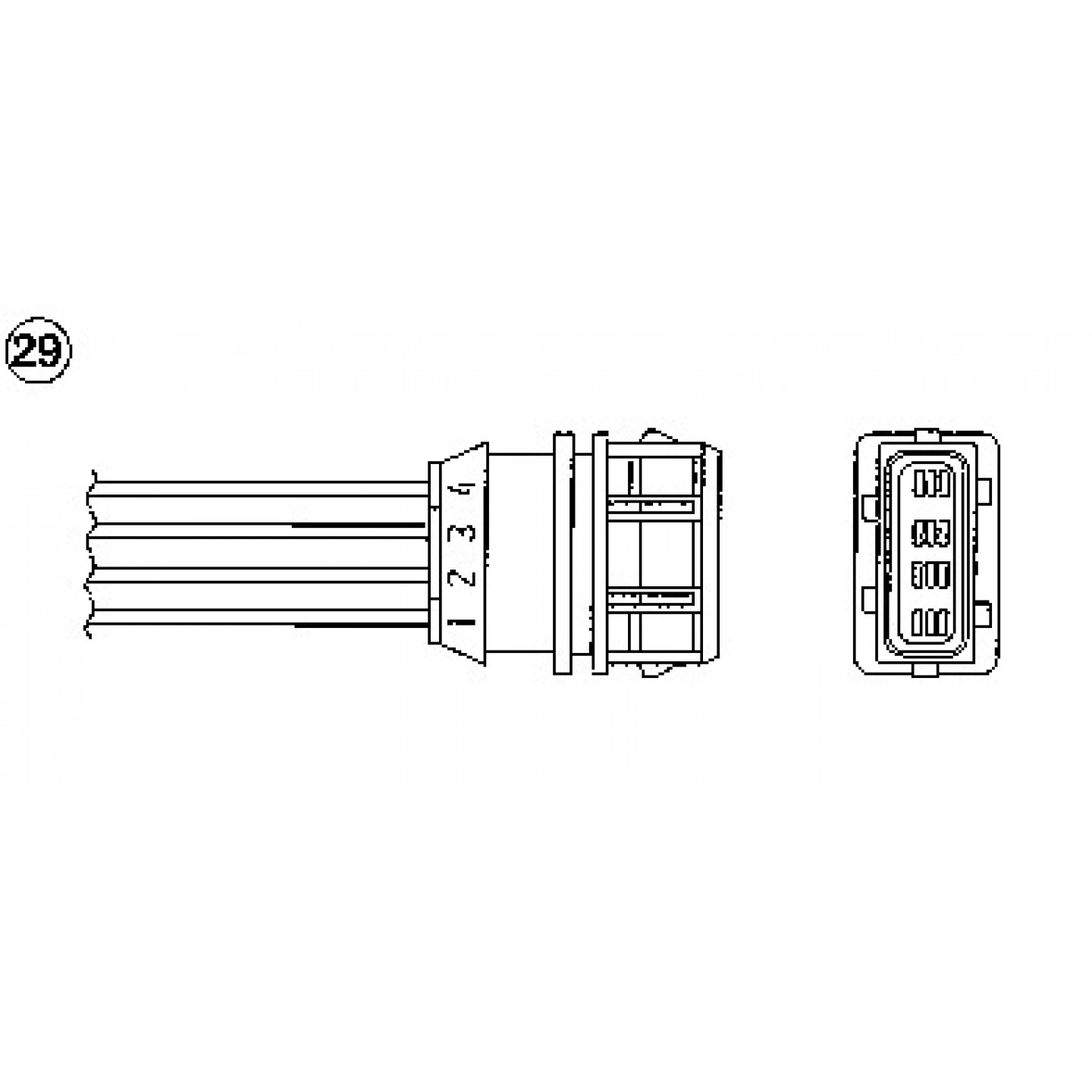 Sonda lambda NGK 96506