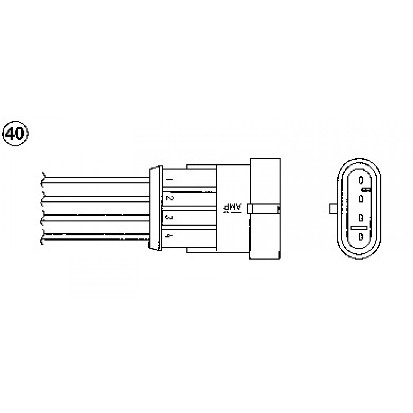 Sonda lambda NGK 0234