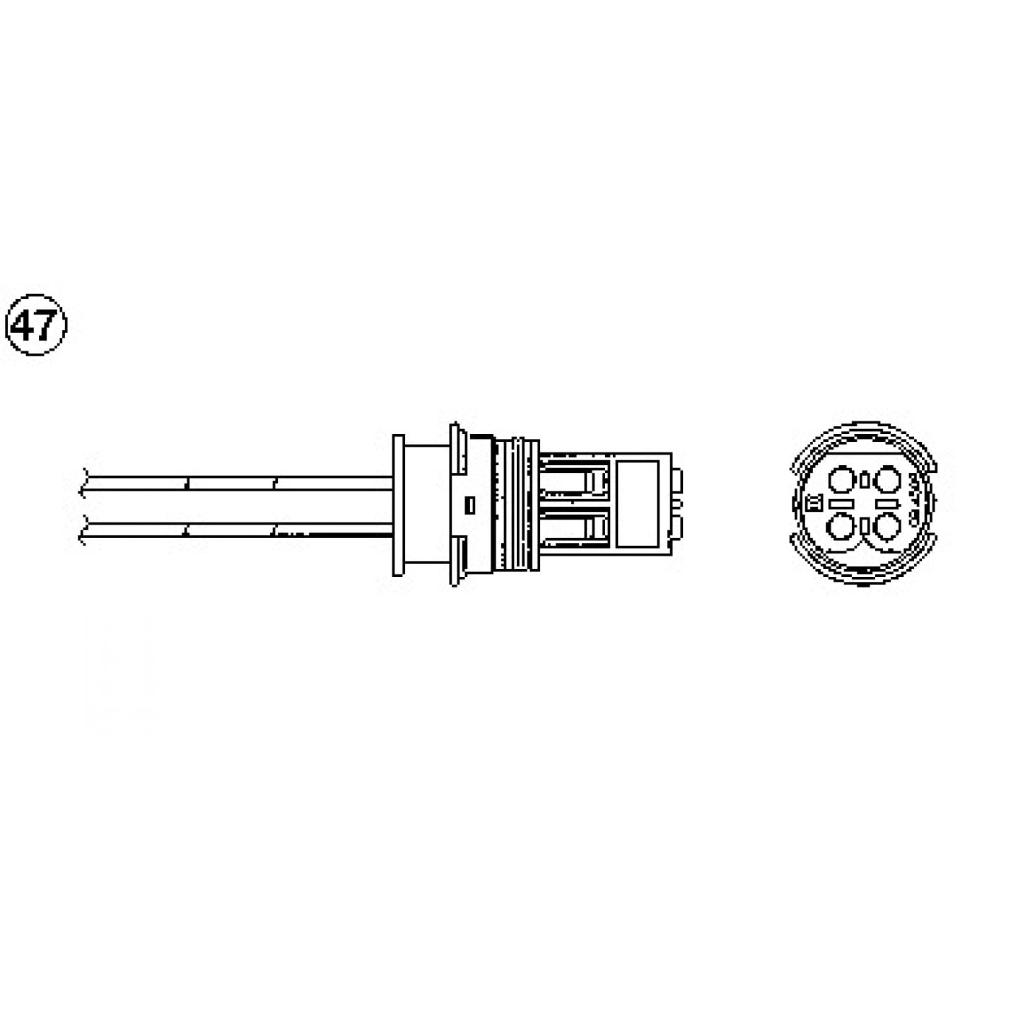 Lambda sonda NGK 0482