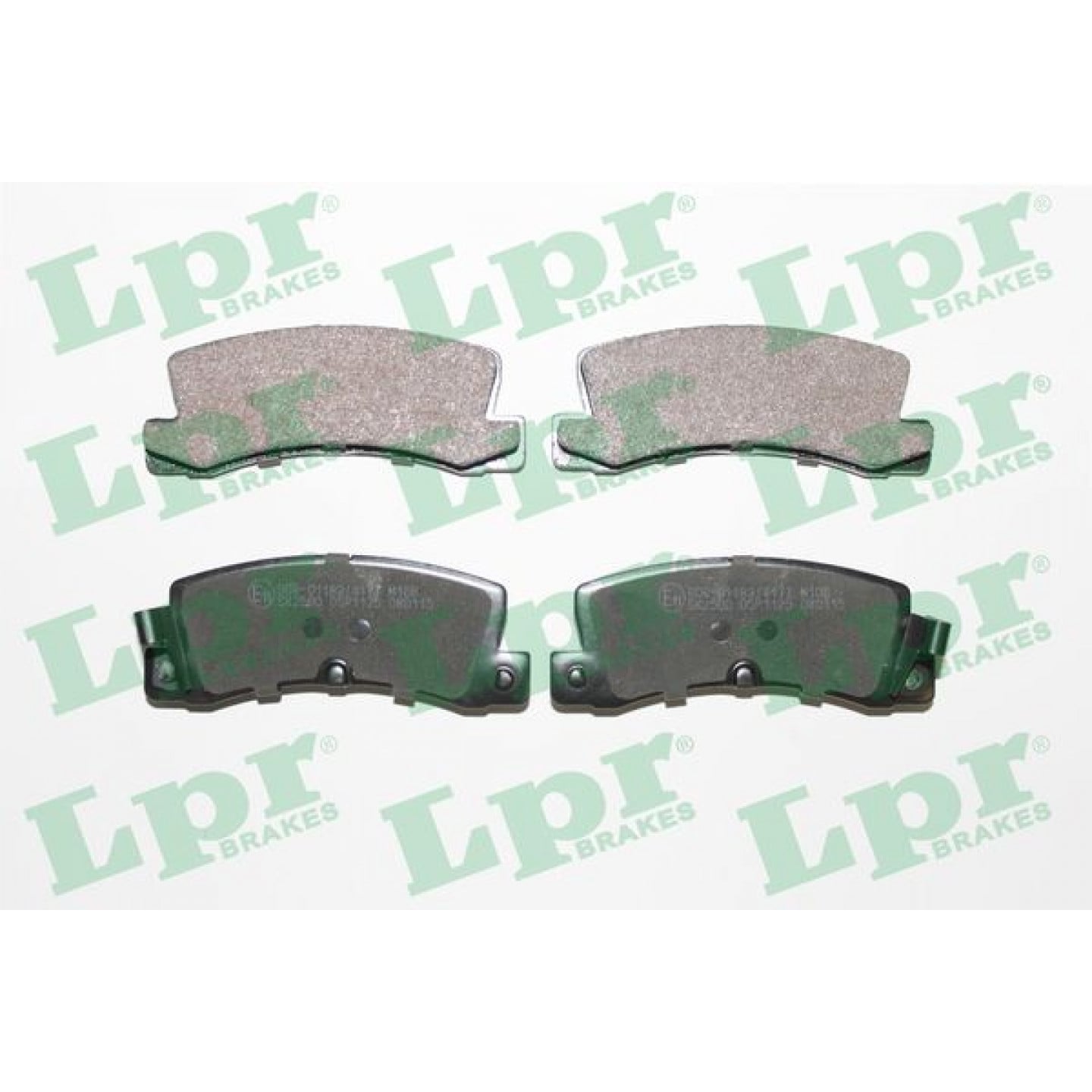 Kit de plaquettes de frein, frein à disque LPR 05P1125