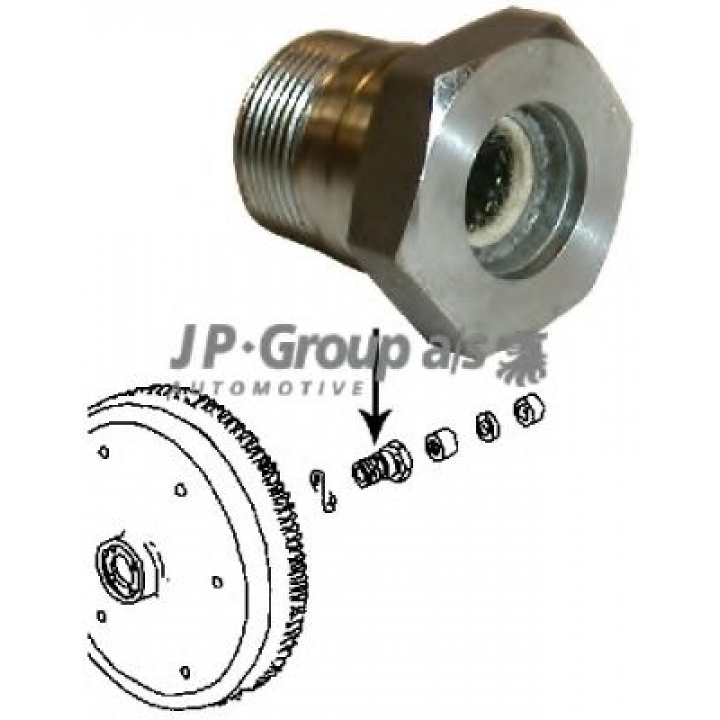 برغي الحدافة JP GROUP 8110450806