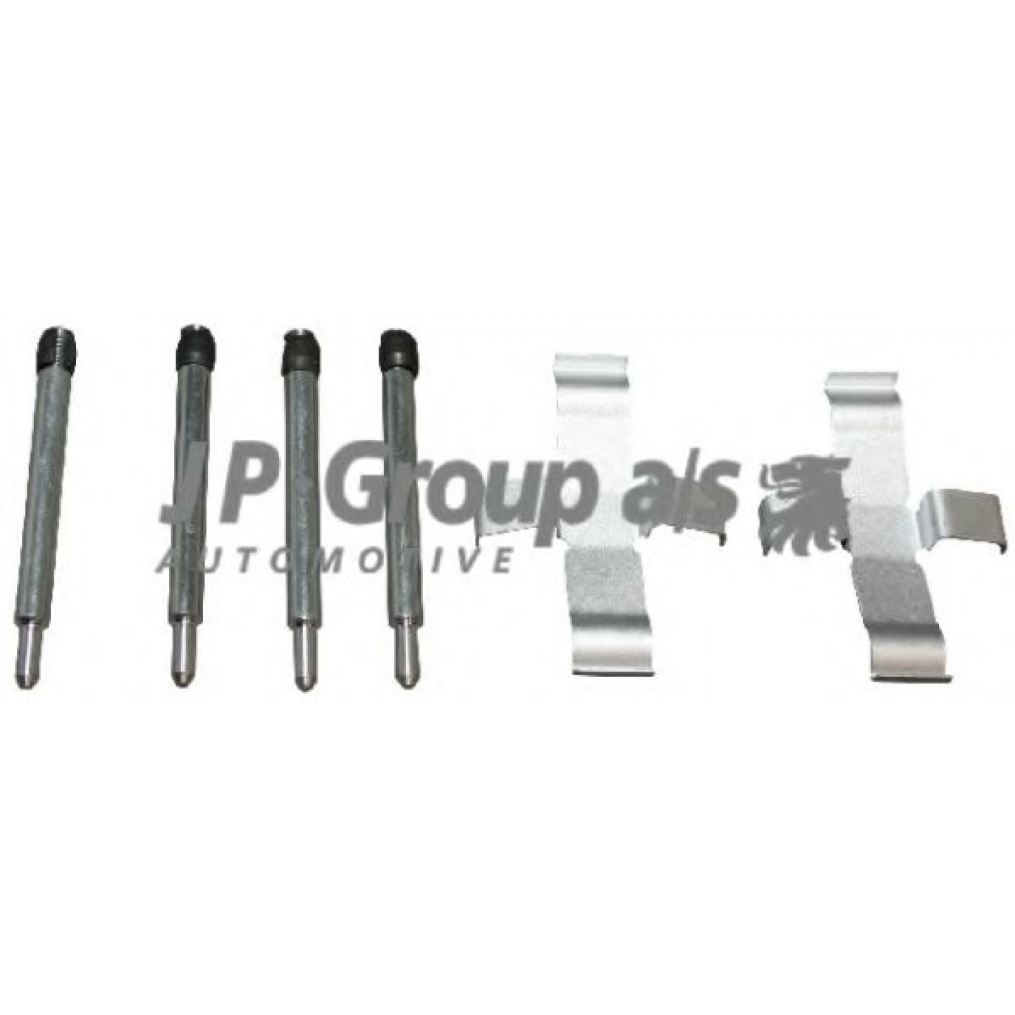 Kit accesorios, pastillas y zapatas de freno JP GROUP 8164000710