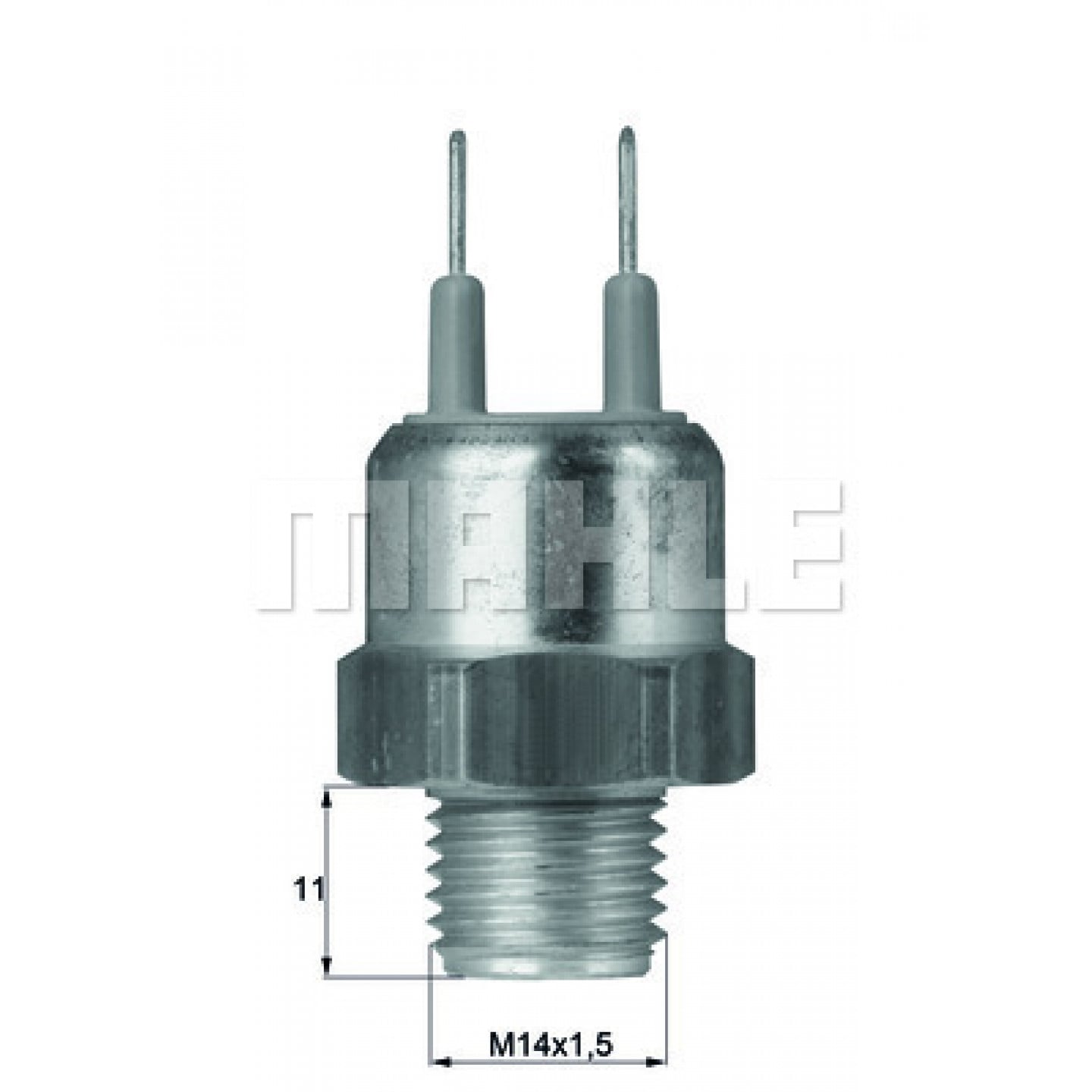 Temperatuurschakelaar, radiateurventilator MAHLE ORIGINAL TSW 22D