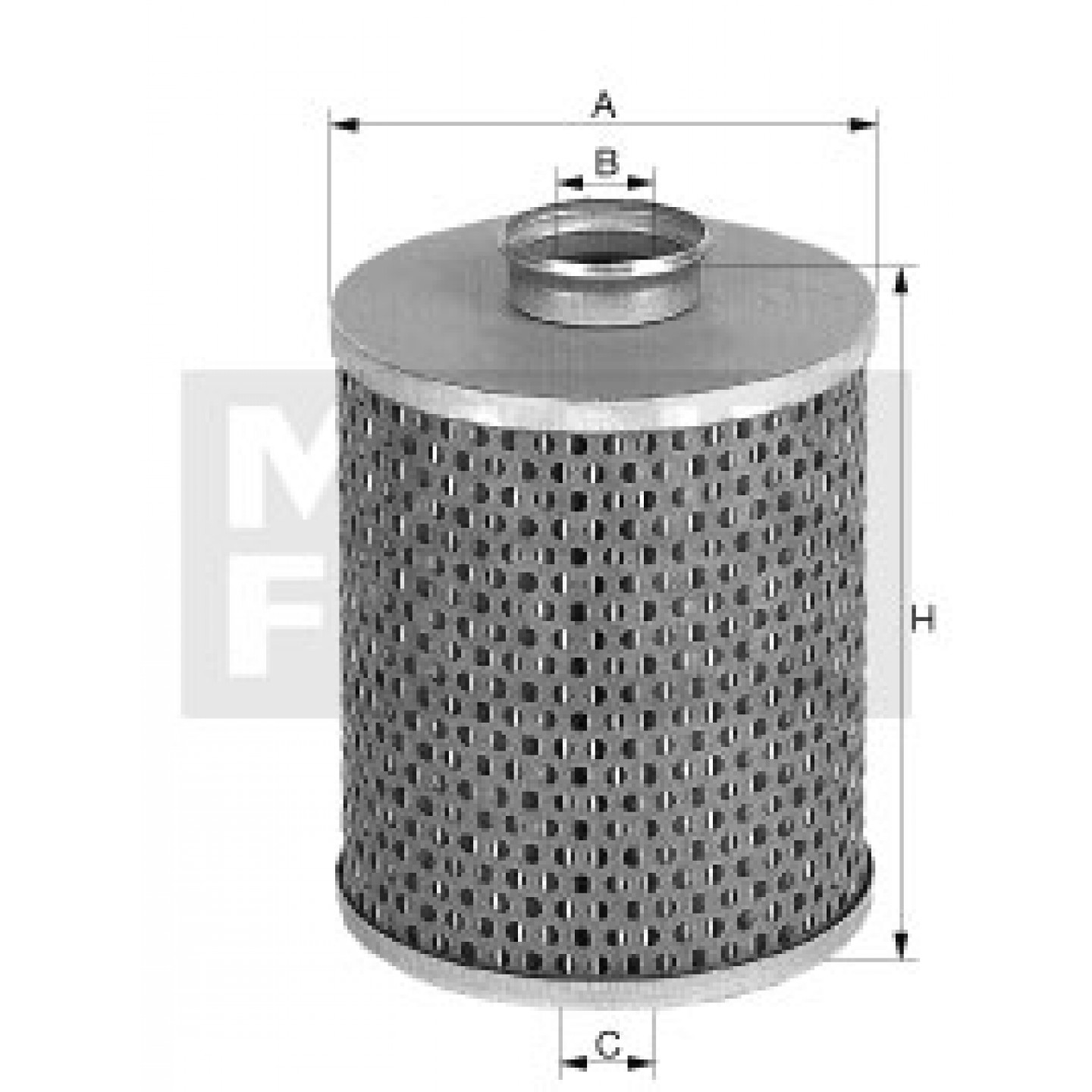 فلتر الزيت MANN-FILTER H 1032