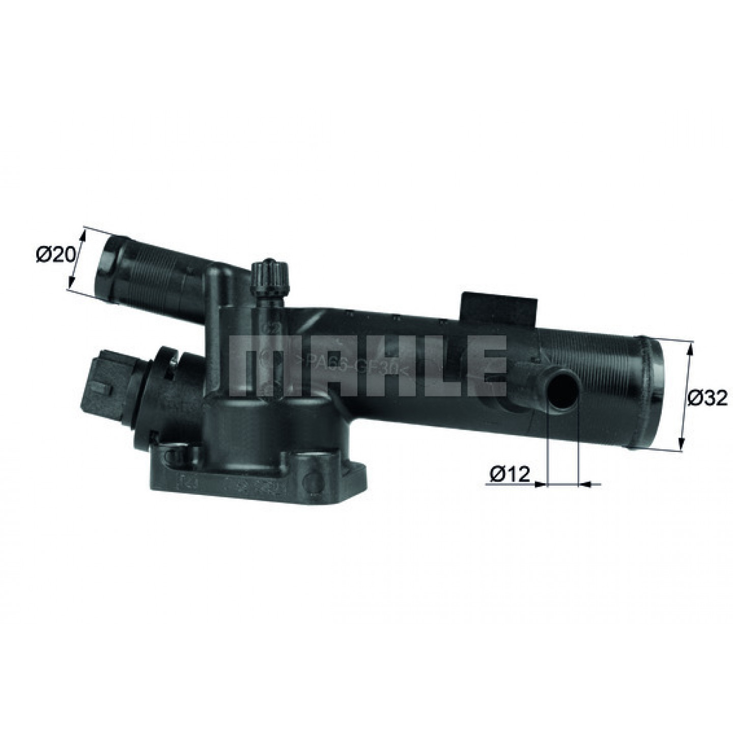 TI 41 89 MAHLE 72399395 Termostato motore Temp. apertura: 89°C, con
