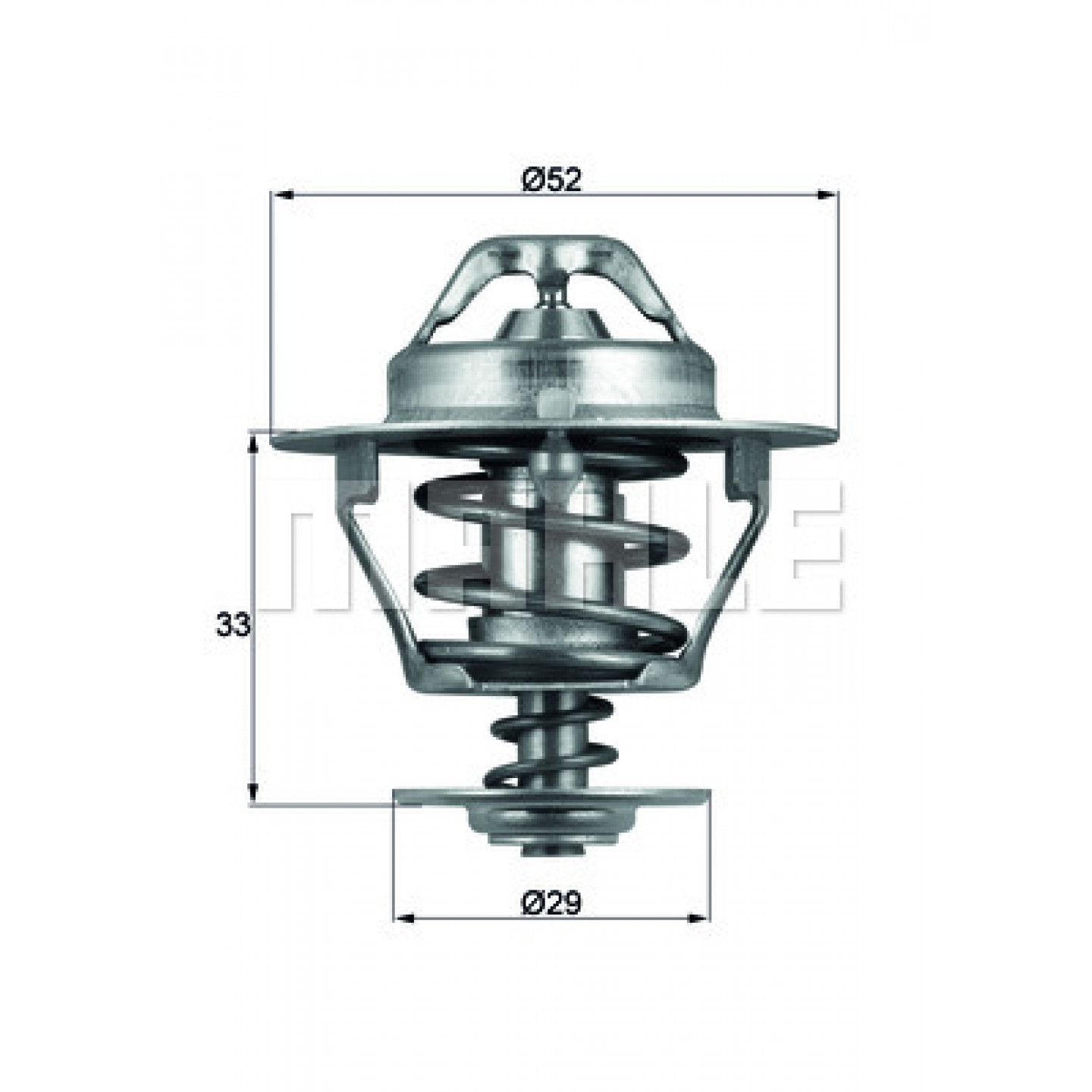 Thermostat, Kühlmittel BEHR TX 77 88D