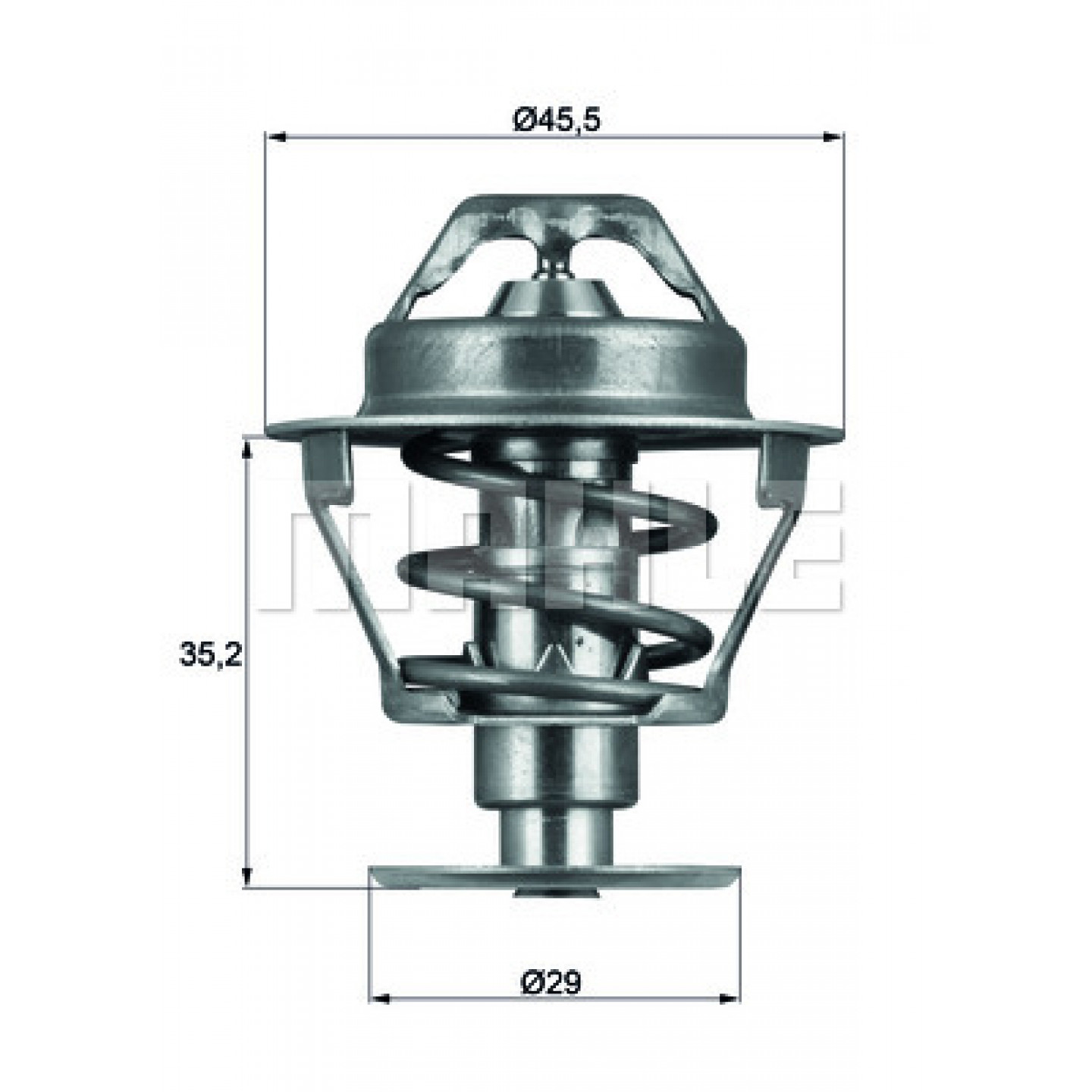 Thermostat, Kühlmittel BEHR TX 81 89D