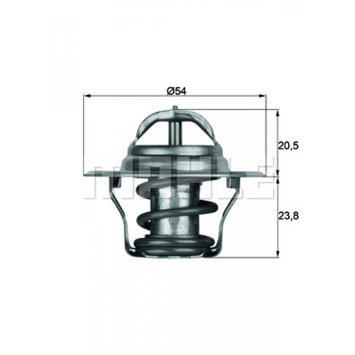 Thermostat, Kühlmittel BEHR TX 14 80D
