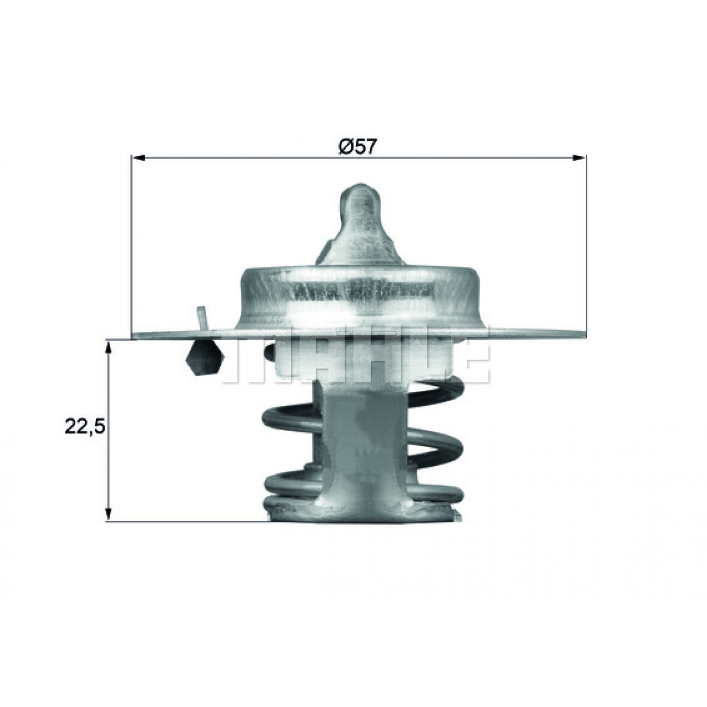 Thermostat, Kühlmittel BEHR TX 60 83D